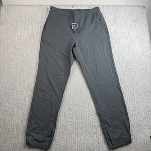 Mizzen Main Baron Pants Men's Large Gray Performance Stretch Trim Fit NWT